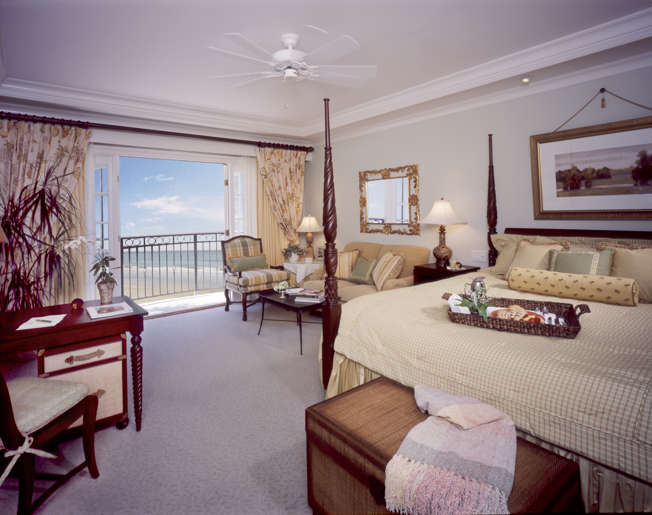 Guest room island view. Kiawah Island Hotel.