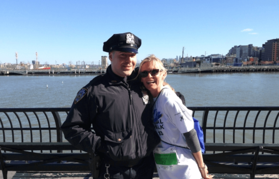 New York 9:11 Memorial Run - NYPD Takes First Place