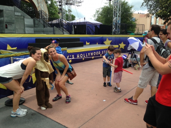 Park guests asked to take their picture WITH Keaton. He wants Disney to know he is for hire.