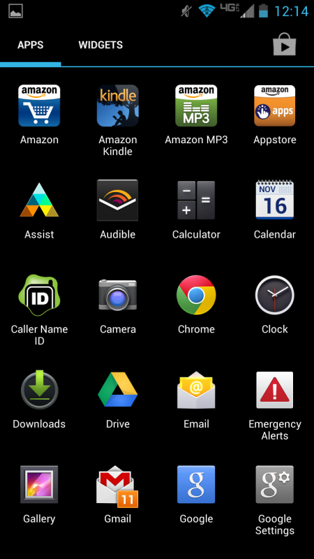 Droid Home Screen