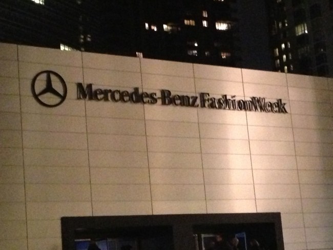 Mercedes Benz Fashion Week