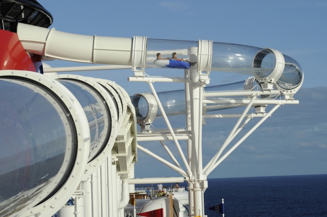 AQUA DUCK WATER COASTER ON THE DISNEY DREAM