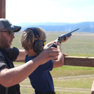 Shooting Sporting Clays in Montana at The Resort at Paws Up