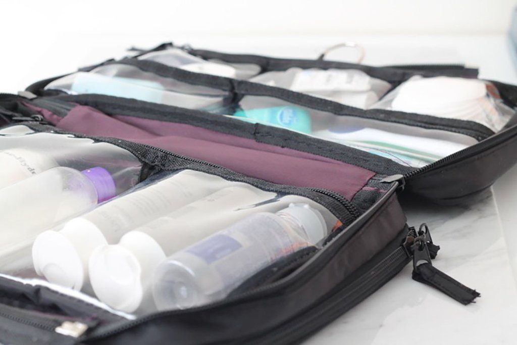 Spinfluencs Multi Purpose Kit Bag For Makeup,Grooming,Shaving Bag Travel  Toiletry Kit Black - Price in India | Flipkart.com