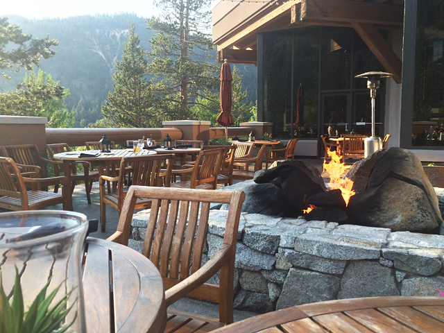 dining at squaw creek resort lake tahoe resorts