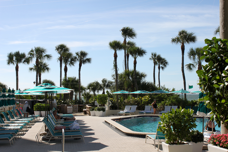 Sarasota beach resort pool - Longboat key club