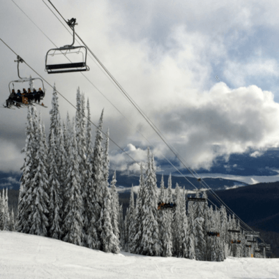 SilverStar Ski Resort Champagne Powder and Bluebird Day Dreams