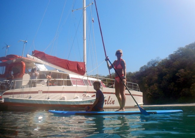 paddle board