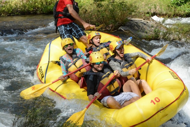 rafting