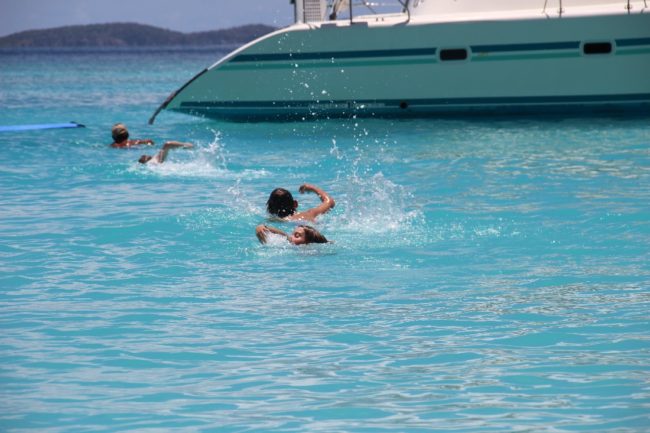 sailing the British Virgin Islands