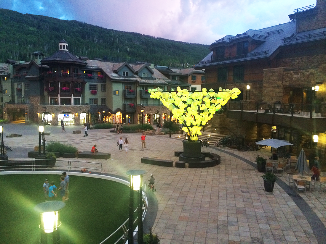 vail mountain summer nights