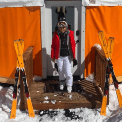 Deer Valley - Veuve Clicquot Yurt luxury travel mom