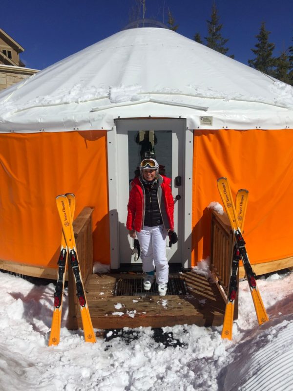 veuve clicquot yurt