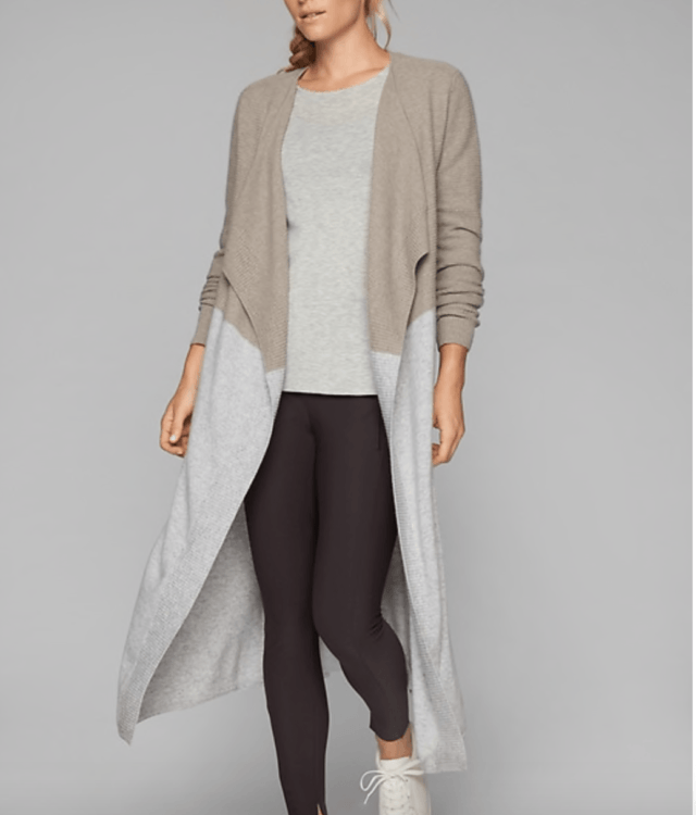 athlete cashmere duster